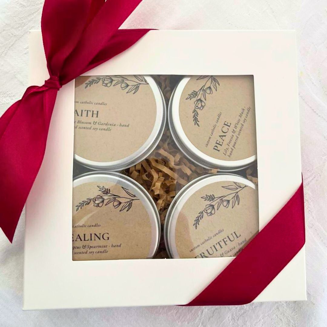 Mini Tin Candle Gift Set