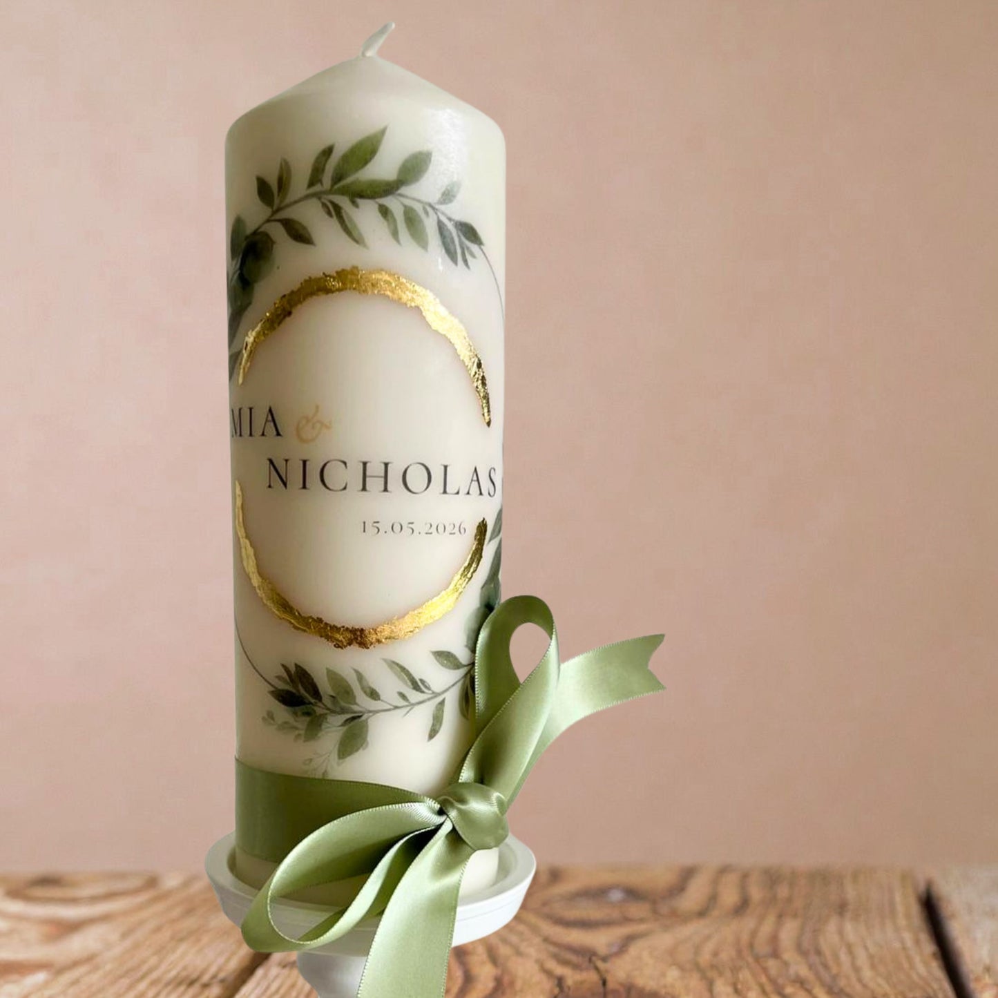 Wedding Candle Set - customised design