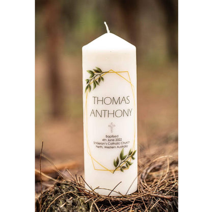 Baptism Candle - Custom Design