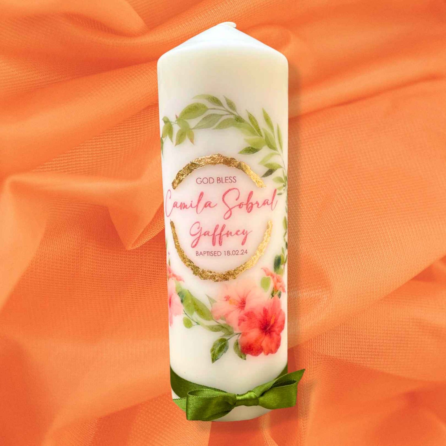 Baptism Candle - Custom Design