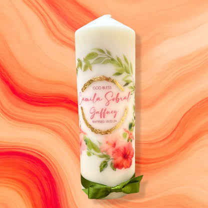 Baptism Candle - Custom Design