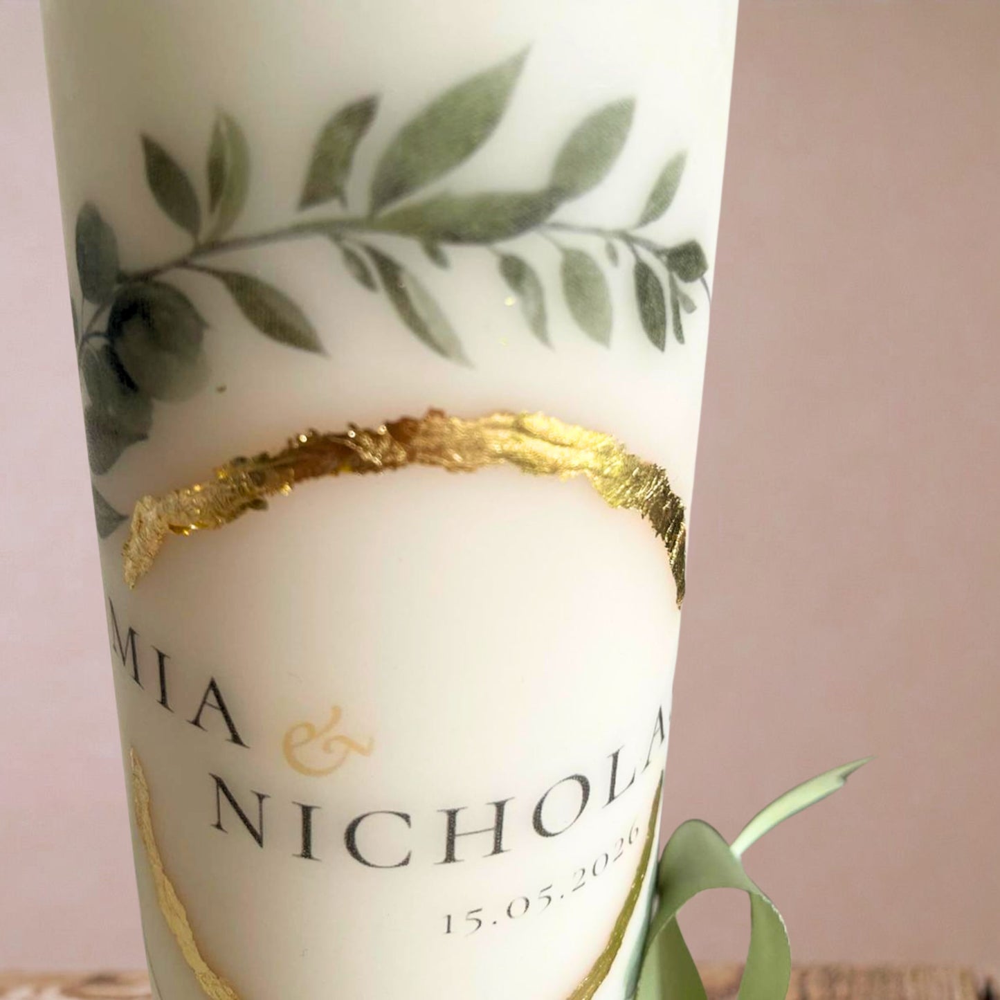 Wedding Candle Set - customised design